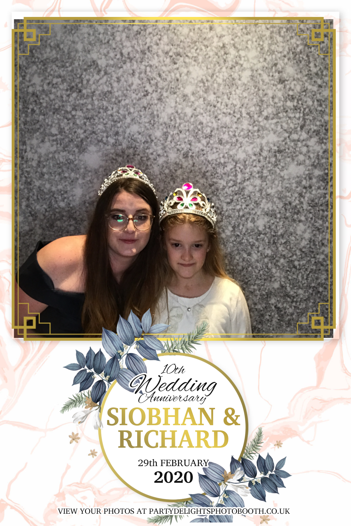 Siobhan and Richards Vow renewal  | View more photos from the event at gallery.partydelightsphotobooth.co.uk/u/PartyDelightsPhotoBooth/Siobhan-and-Richards-Vow-renewal